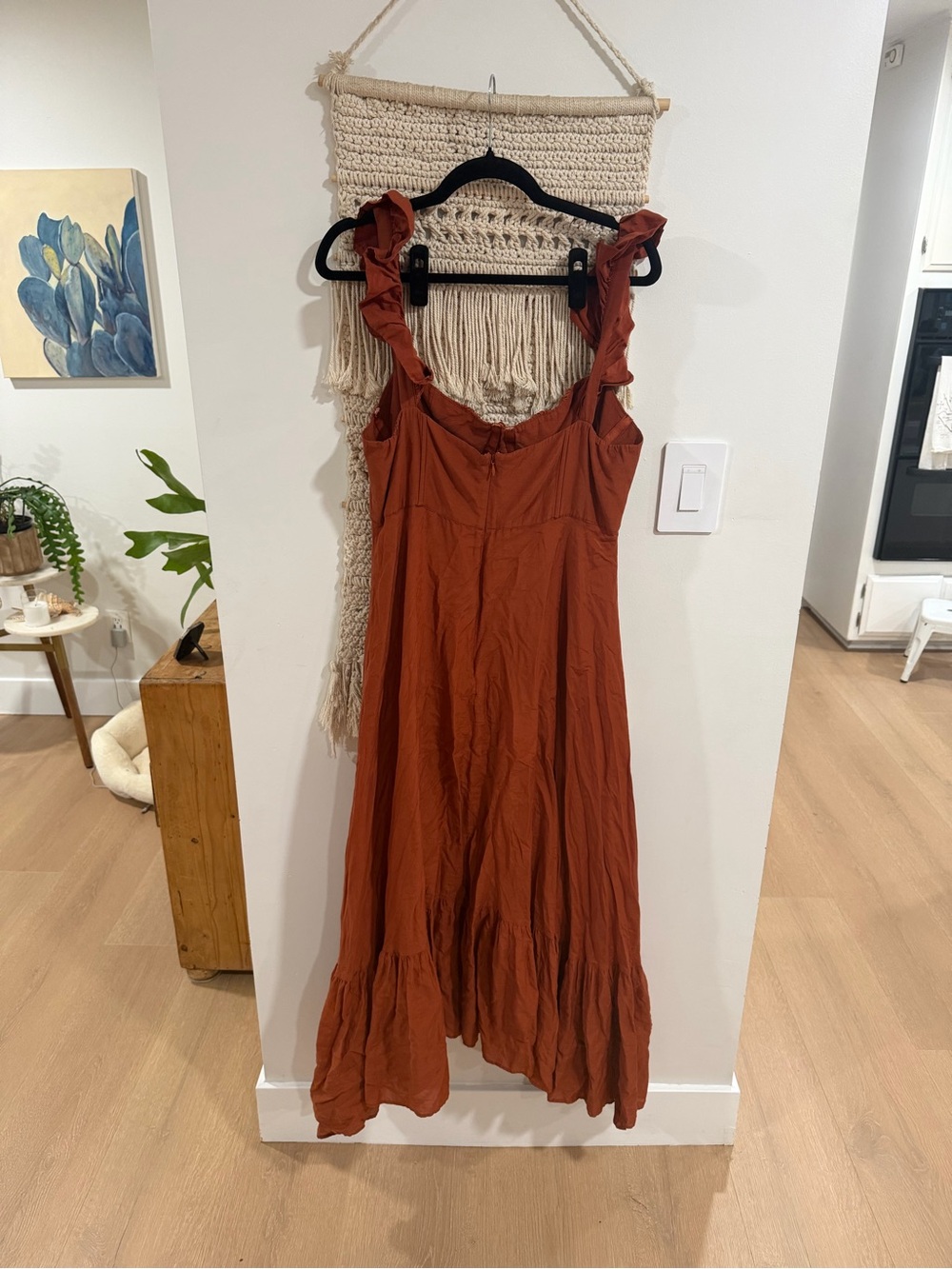 FARM Rio Ruffle Strap Maxi Dress - Picture 10 of 10